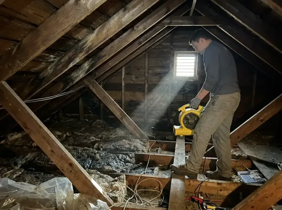 attic-water-damage-drying-proc-007 — frequently asked questions, Emergency Water Extraction & 24/7 Flood Response in Springf…